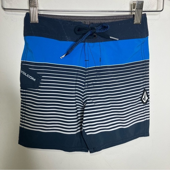 Volcom mod tech board shorts swim shorts blue size 4t - Picture 1 of 5